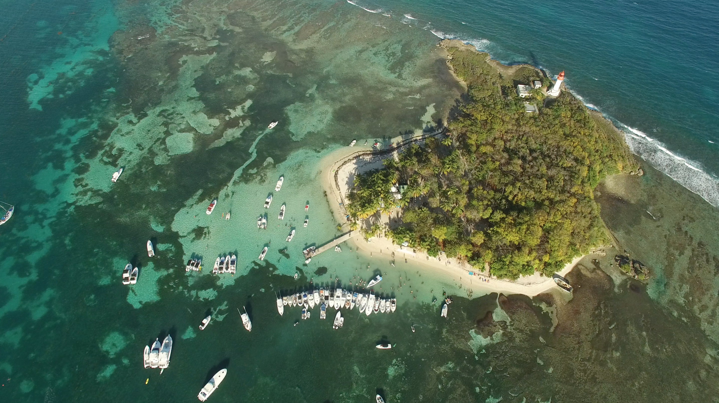 Boat Parking - Isle De Grosier, Guadeloupe