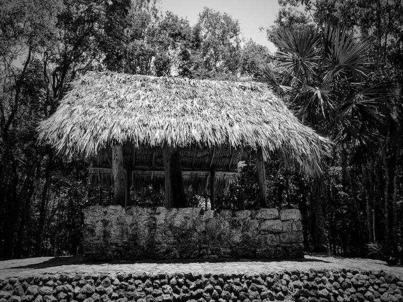 The shack in coba ruins