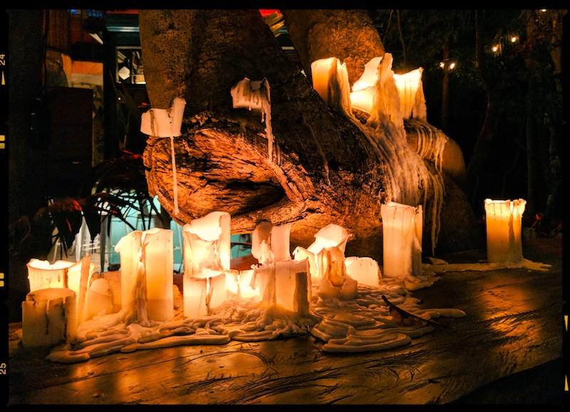 Candles in Playa del Carmen